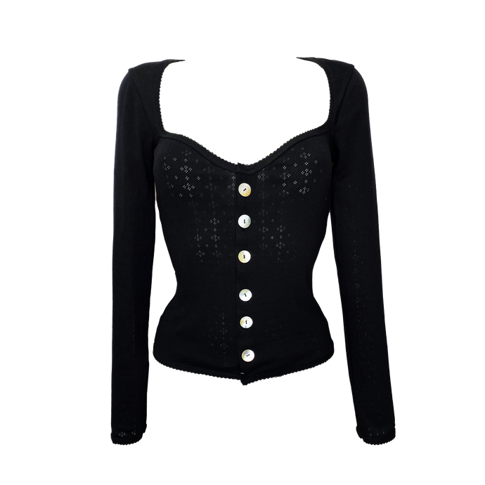 Billy black cardigan